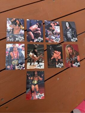 1999 WCW Crazy Planet MegaStickers Bundle